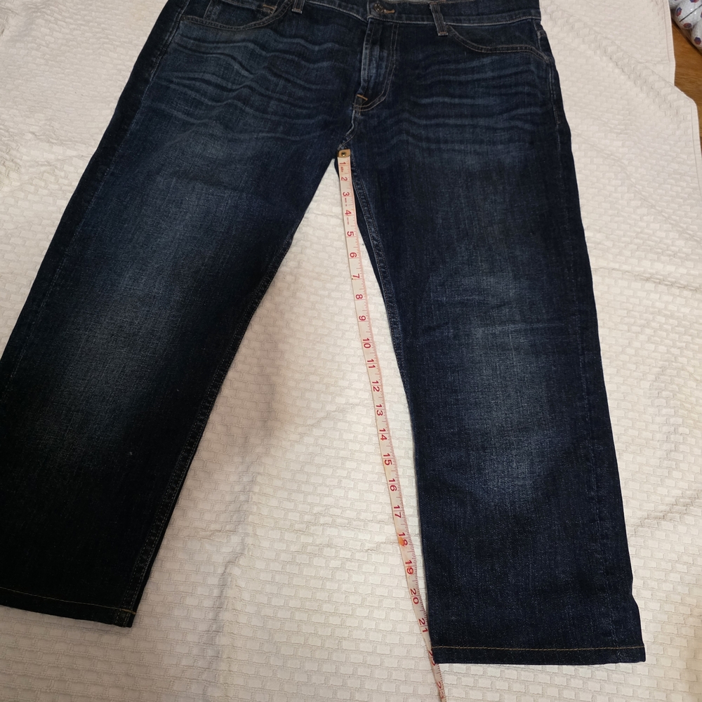 Seven7 Men's Deep Indigo Straight Jeans